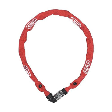 ABUS Chain Lock 1200 Web – Combination lock with 3-digit combination – Hardened steel chain – Lightweight bike lock with color selection – Bike accessories – 60 cm – Pink on sale